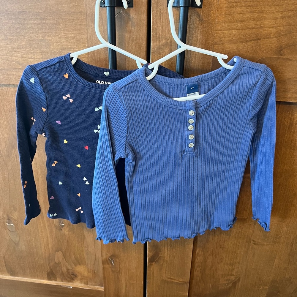 Toddler long sleeve tees.